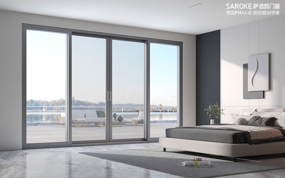 天際·星象雙斷橋三軌提升推拉門(mén)