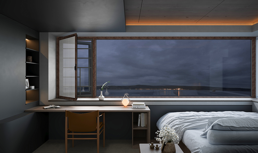 120外開(kāi)窗(HP-770098)森境-烏木